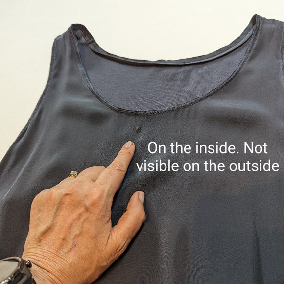 RRP£85 Reiss Riley silk front, slick breezy vest cami top perfect w Jeans/blazer - Picture 16 of 16